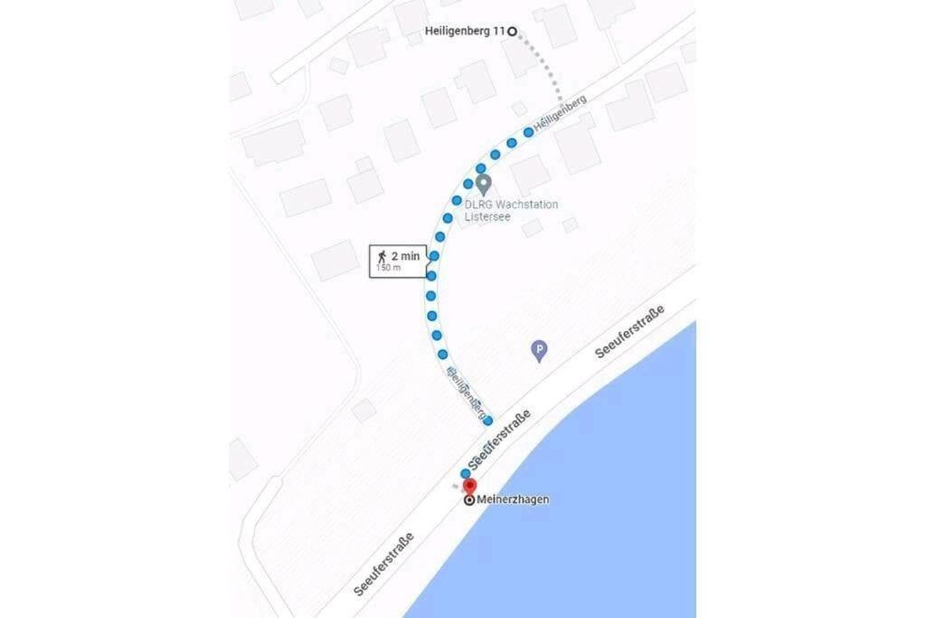 Ferienhaus Am Listersee 迈内尔茨哈根 外观 照片